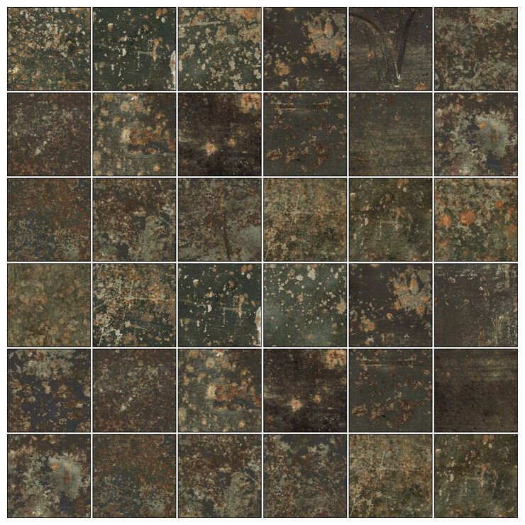 aparici grunge oxidum mozaika 5x5 lappato 29.75x29.75 - zdjęcie główne