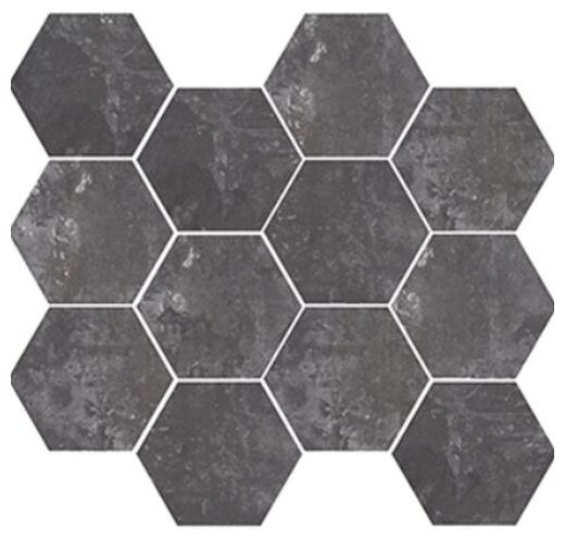 aparici harlem anthracite hexagonal mozaika 28x30 - zdjęcie główne