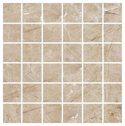 aparici imarble breccia mozaika 5x5 lappato rektyfikowana 29.75x29.75 - zdjęcie główne