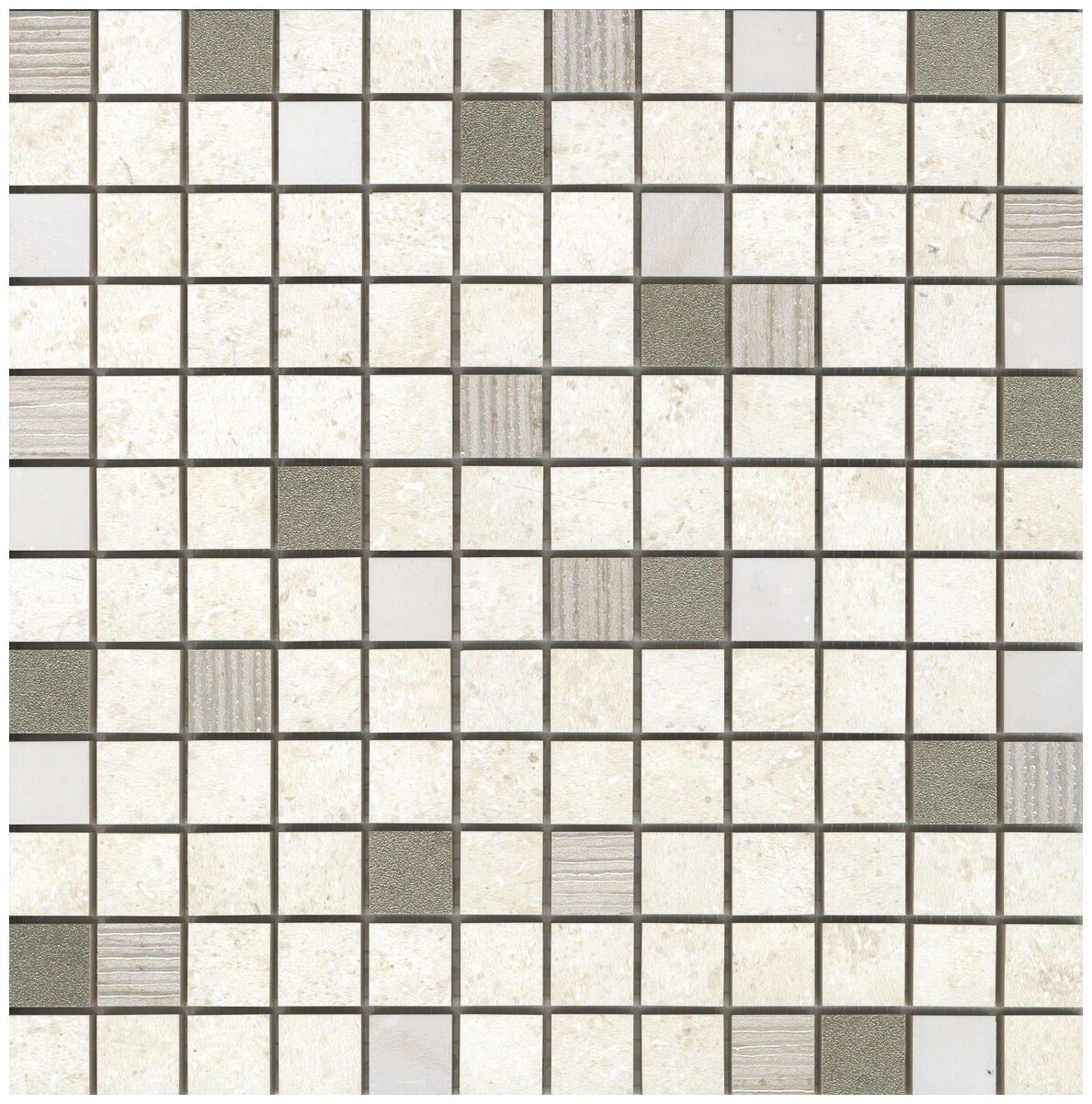 aparici gravite ivory 2.5x2.5 mozaika dekor 29.75x29.75 - zdjęcie główne