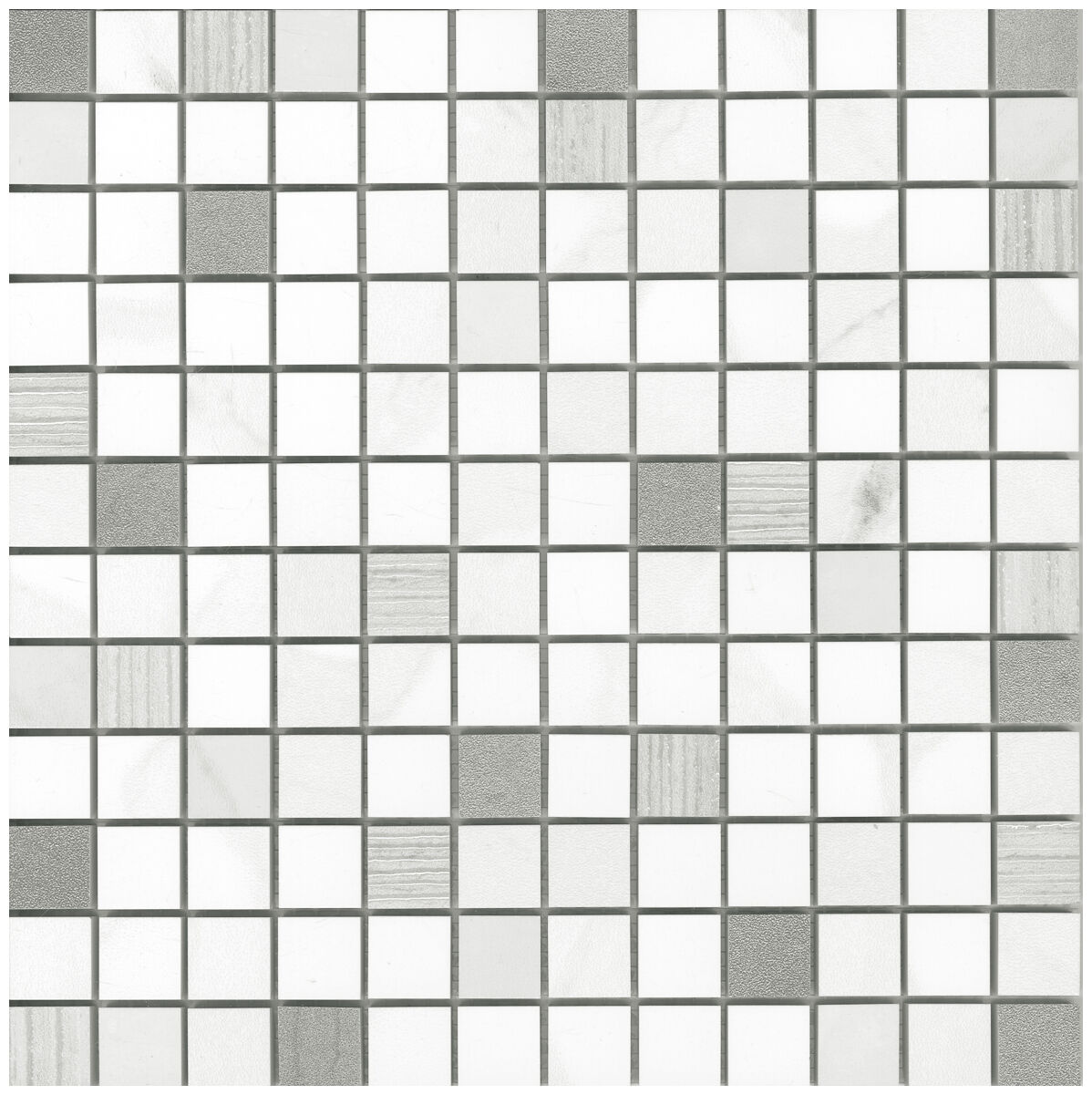 aparici marbox calacatta 2.5x2.5 mozaika dekor 29.75x29.75 - zdjęcie główne