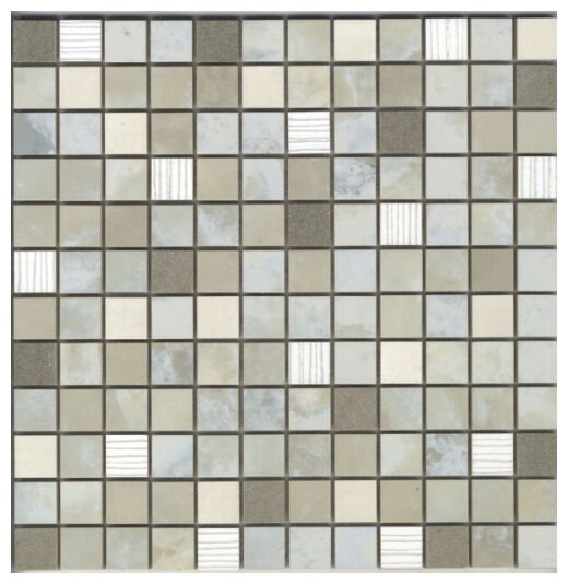 aparici monaco turquoise 2.5x2.5 mozaika dekor 29.75x29.75 - zdjęcie główne