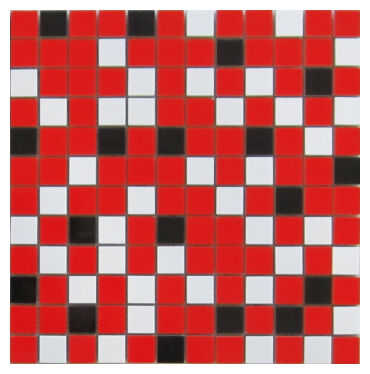 aparici nordic mix red 2.5x2.5 mozaika 29.75x29.75 - zdjęcie główne