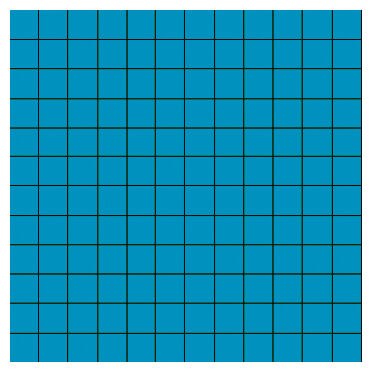 aparici nordic blue 2.5x2.5 mozaika 29.75x29.75 - zdjęcie główne