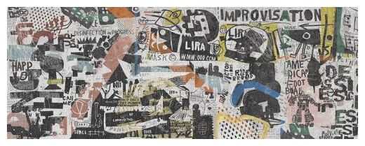 aparici sonora graffiti ornament dekor 44.63x119.3 - zdjęcie główne