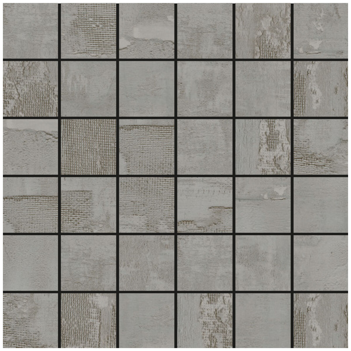 aparici jacquard grey 5x5 mozaika 29.75x29.75 - zdjęcie główne