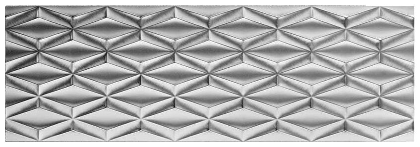 aparici neutral silver rhombus dekor 29.75x89.46 - zdjęcie główne