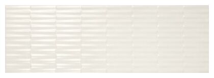 Biała płytka ścienna Odette Bianco 20x60 z matową powierzchnią i delikatnymi liniami