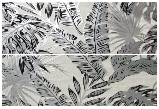 ape ceramica siena silver shine set(2) dekor 25x75 - zdjęcie główne