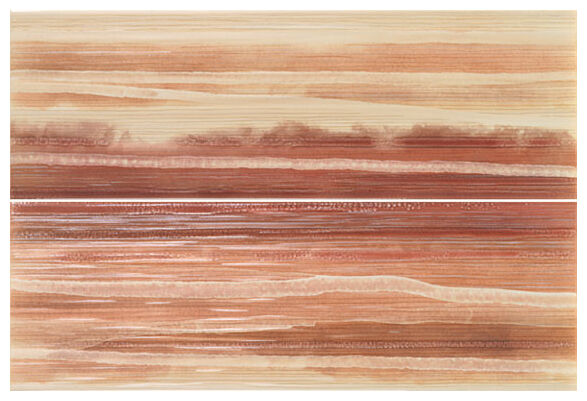 Czerwona płytka Impulse Burdeos SET(2) z błyszczącą powierzchnią i strukturalnym wzorem w stylu vintage