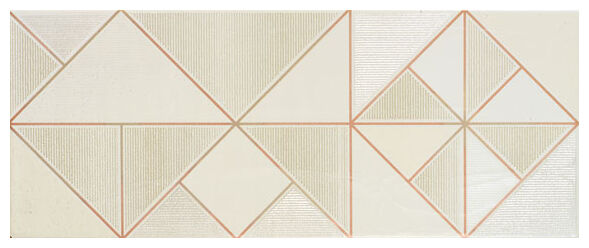 ape ceramica amazing cream dekor 20x50 - zdjęcie główne