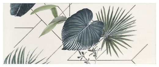 ape ceramica aka iii white dekor 20x50 - zdjęcie główne