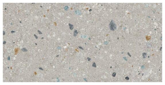 Płytka Ceppo Fantasy 60x120 z efektem lastryko w stonowanych odcieniach na matowej powierzchni