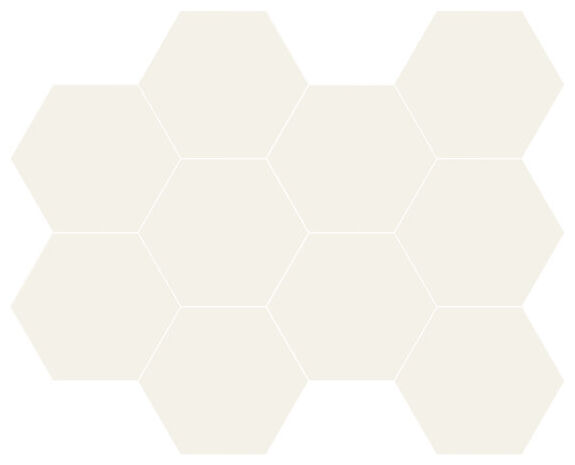 ape ceramica nice white hexagon gres 23x26 - zdjęcie nr: 2