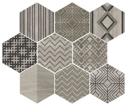 ape ceramica decowood snow mix gres 25x29 - zdjęcie główne