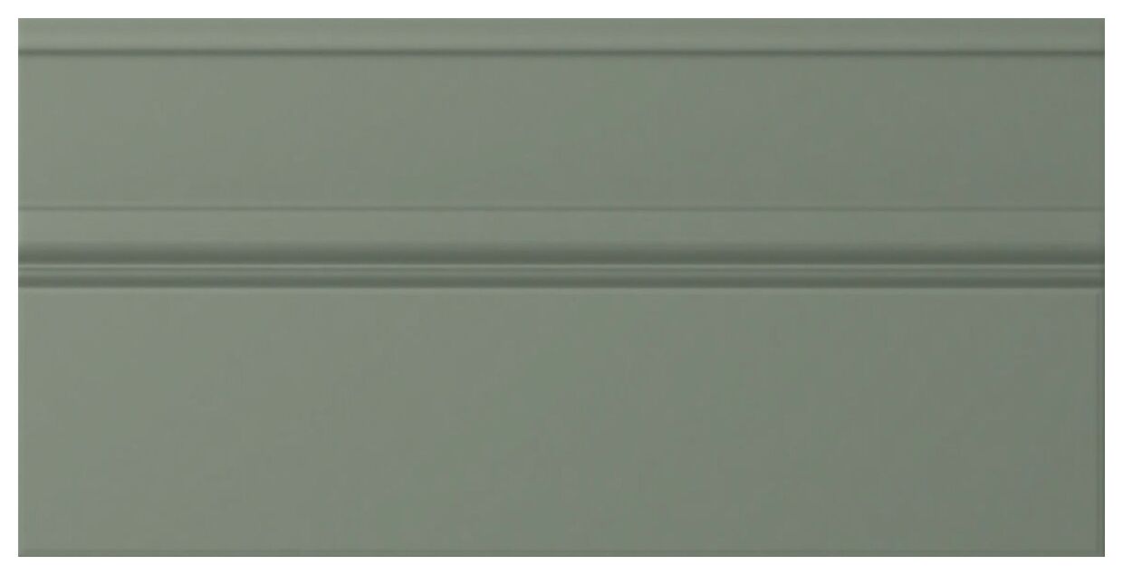 APE Ceramica Plinth Green Mate listwa Zocalo 15x30 - listwa dekoracyjna hiszpańska w stylu klasycznym