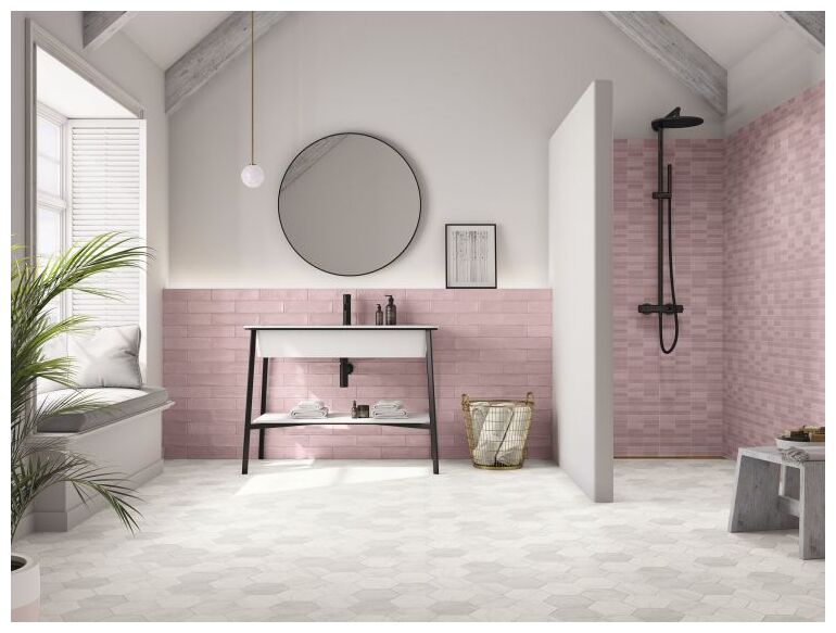 ape ceramica acquarella rose płytka ścienna 7.5x30 - zdjęcie nr: 6