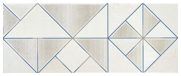 ape ceramica amazing white dekor 20x50 - zdjęcie główne