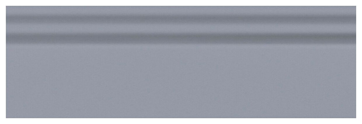 APE Ceramica Museo Steel Blue listwa Zocalo 10x40 - niebieska listwa dekoracyjna w stylu klasycznym