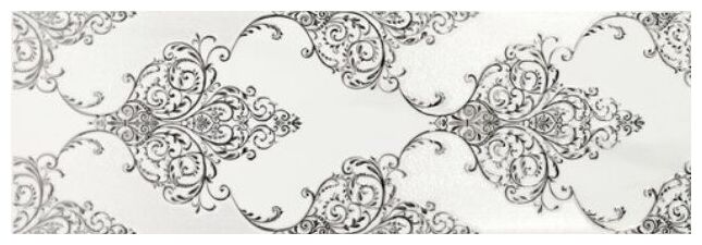 ape ceramica kirvi silver shine dekor 25x75 - zdjęcie główne