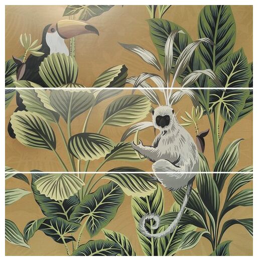 ape ceramica def toucan ocre set(3) dekor 40x120 - zdjęcie główne