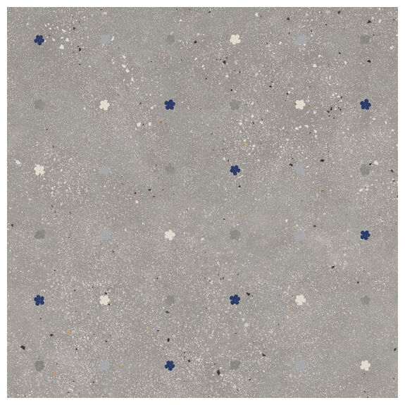 ape ceramica fiori cenere gres rektyfikowany 90x90 - zdjęcie główne