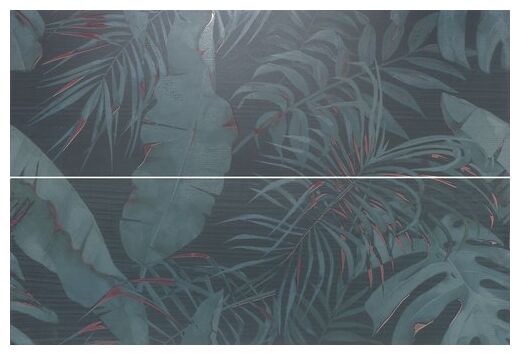 ape ceramica lost paradise green set(2) dekor 40x120 - zdjęcie główne