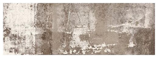 Matowa powierzchnia płytki Chic i Cream dekor 31,6x90 z delikatnymi wzorami w odcieniach szarości i beżu