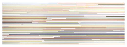 Matowa płytka Gravity Multi dekor 35x100 z liniowym wzorem w odcieniach beżu i brązu