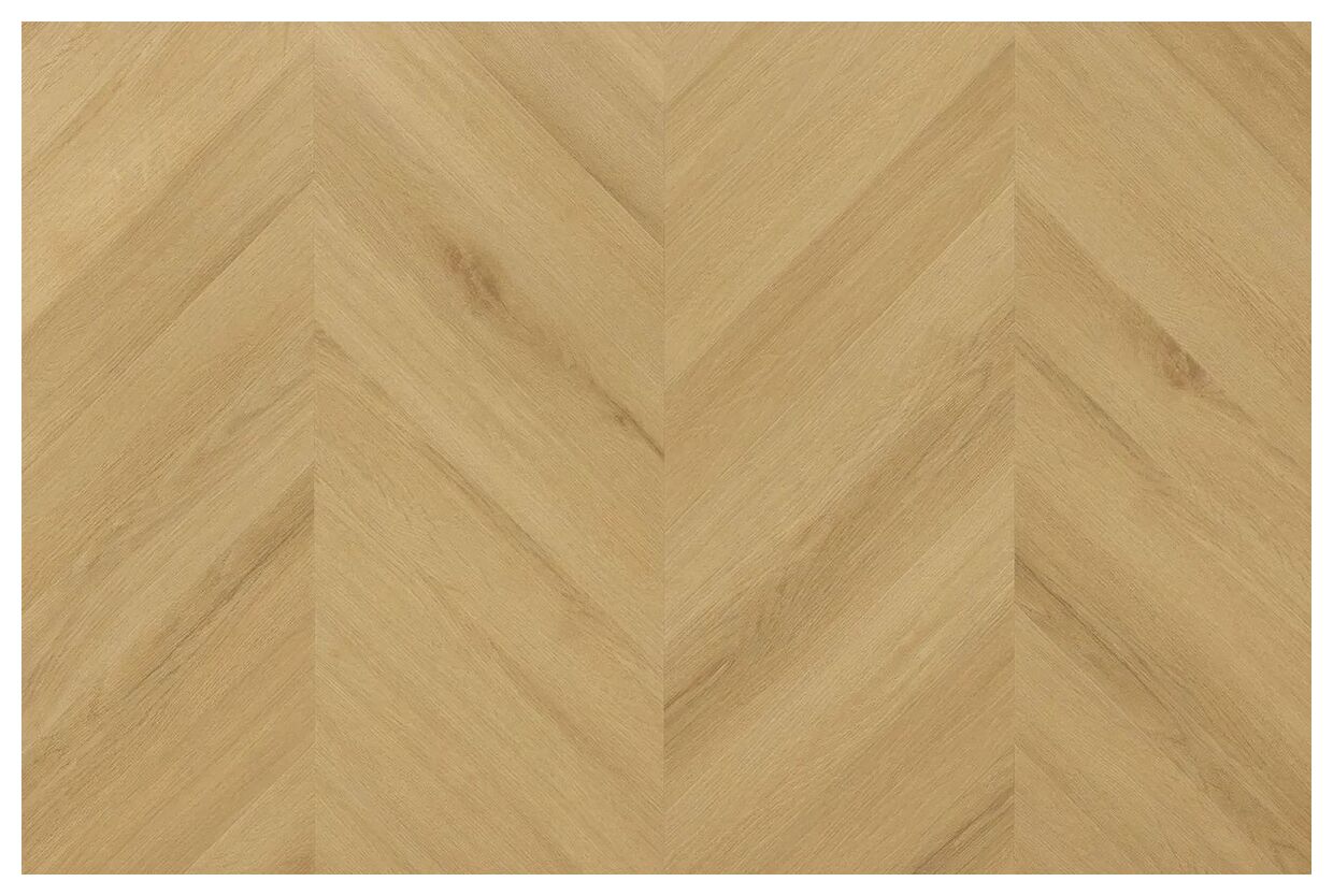 Amaron Chevron Dab Virgin panel winylowy z jasnym wzorem jodełki i subtelnym usłojeniem