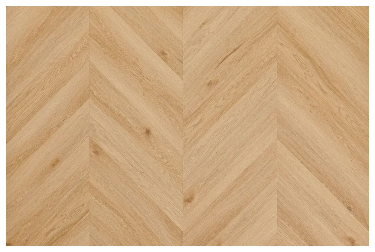 Amaron Chevron Dab Yankee panel winylowy 12x60 w jasnym drewnie w klasycznym wzorze jodełki