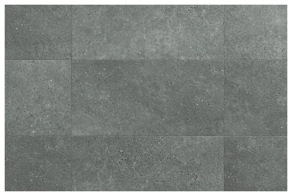 Grafitowy panel winylowy Amaron Forma Ninaventura Graphite o strukturze przypominającej kamień