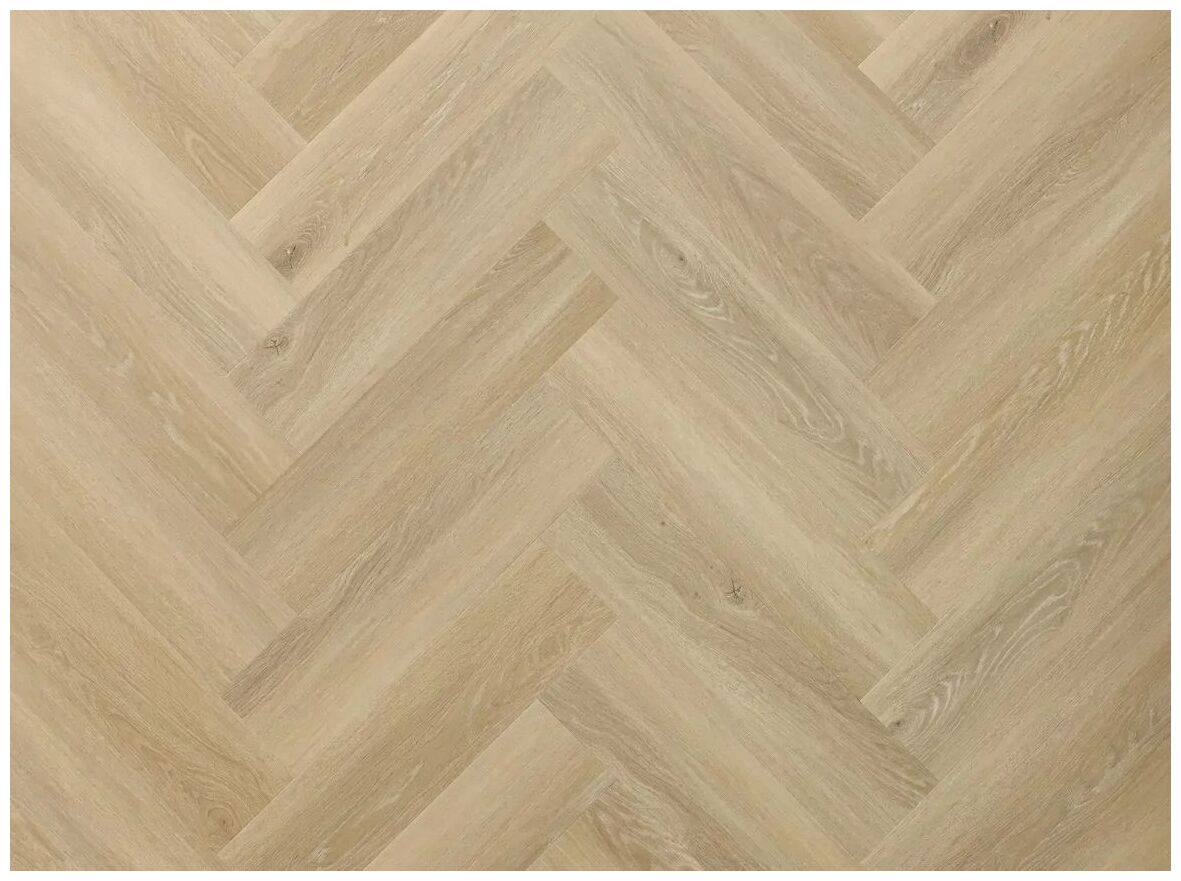 Amaron Herringbone EIR Dab Deventer panel winylowy w odcieniu jasnego dębu z matową fakturą