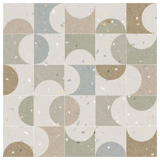 arcana zeppole multicolor gres rektyfikowany 20x20 