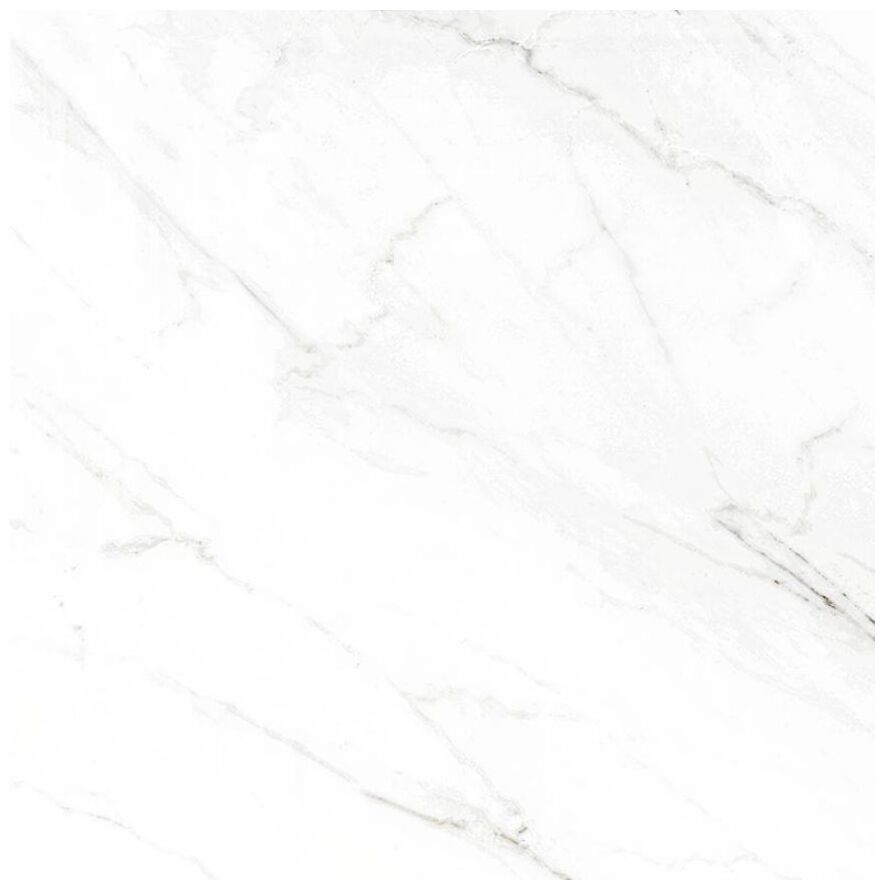 Arcana Nagoya-R Blanco gres poler rektyfikowany 79.3x79.3 - gres błyszczący marmuropodobny