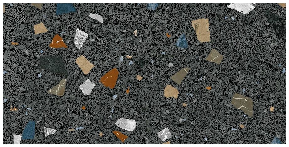 arcana stracciatella-r grafito gres rektyfikowany 60x120 - zdjęcie główne