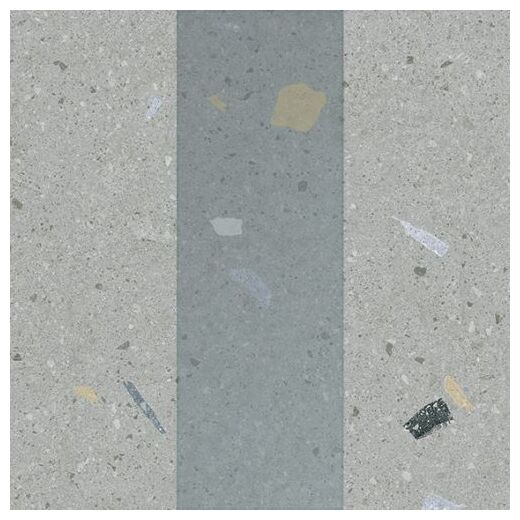 Matowy gres Eclair Arandano 20x20 w stylu retro z szarym lastryko i kolorowymi elementami - zdjęcie nr: 2