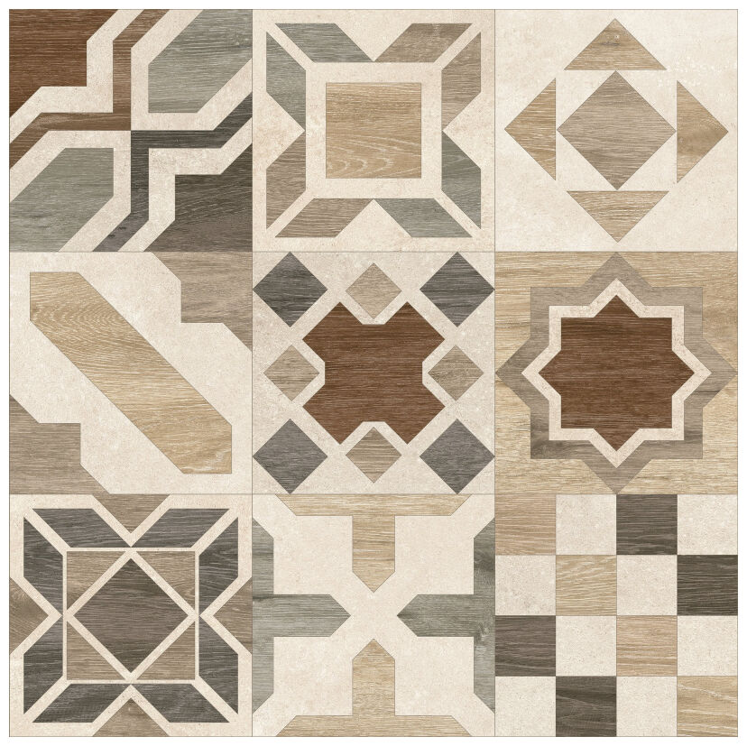 baldocer phuket mix ivory gres rektyfikowany 60x60 - zdjęcie nr: 2