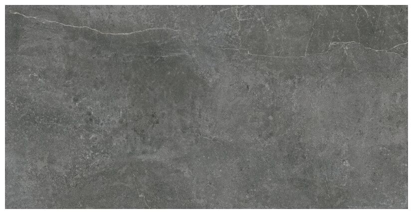 Szara płytka Zermatt Titanio gres rektyfikowany 60x120 z matową powierzchnią imitującą kamień
