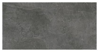 Szara płytka Zermatt Titanio gres rektyfikowany 60x120 z matową powierzchnią imitującą kamień - zdjęcie nr: 2