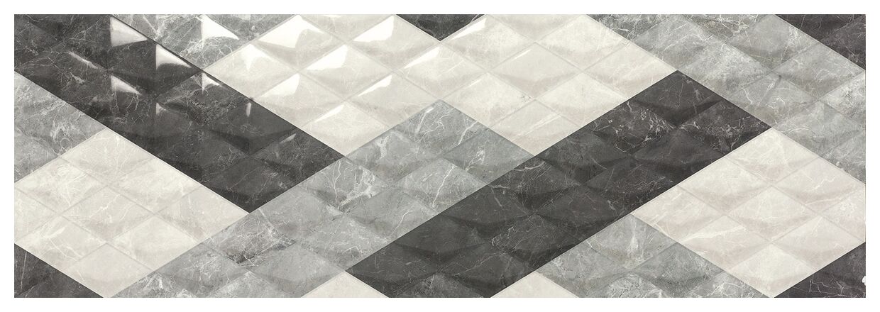 baldocer balmoral silver optic płytka ścienna 30x90 - zdjęcie główne