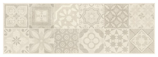 Matowa płytka Arkety Bone Backstage 40x120 z patchworkowym wzorem w stylu vintage - zdjďż˝cie nr: 2