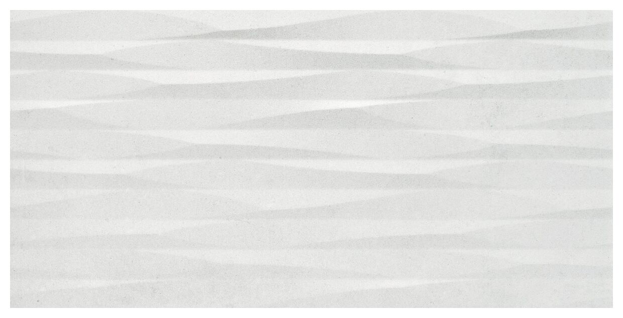 Szara płytka Arkety Silver Strass 30x60 o betonowym efekcie i strukturalnej powierzchni