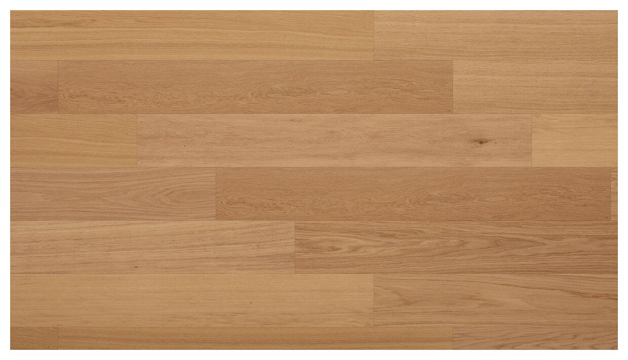 Jasna podłoga Dab Essenza o naturalnym odcieniu dębu z widoczną strukturą słojów