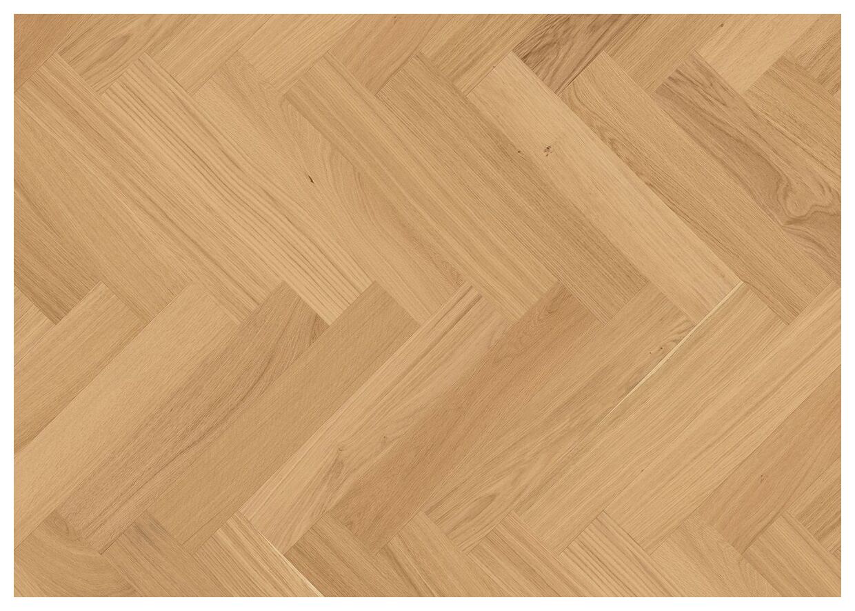 Panele Dab Futuris Jodla Klasyczna z jasnym drewnianym wzorem i układem w jodełkę