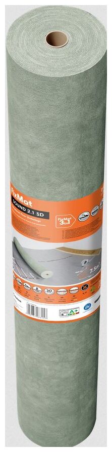 Barlinek Profesjonalny podkład Fixmat Sound 2.1 SD 7.5M2 Rolka (POD007001)