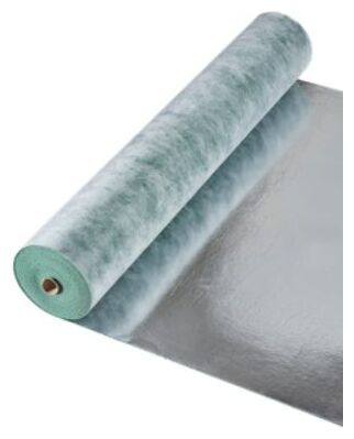 Zwinięta rolka Excellence Plus Uniwersalny podklad 10 m2 z widocznym kartonowym rdzeniem