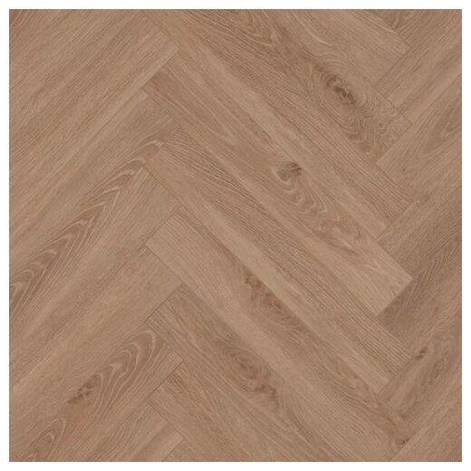 Bloom Light Brown 62002710 jodełka panel A o fakturze drewna w piaskowym brązie z szarym podkładem