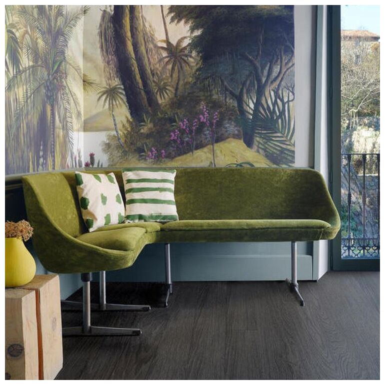 Charme Black 62003059 Podłoga Laminowana Wodoodporna o czarnym rysunku drewna z matowym wykończeniem - zdjęcie nr: 3