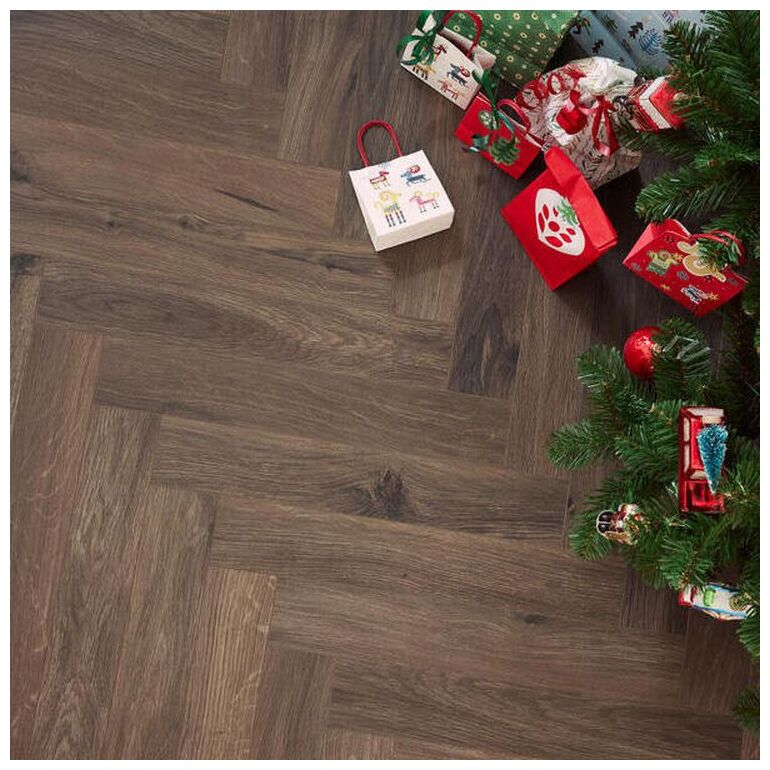 Ciemnobrązowy panel Gyant Dark Brown 62002705 z dębowym rysunkiem i matową strukturą - zdjęcie nr: 5